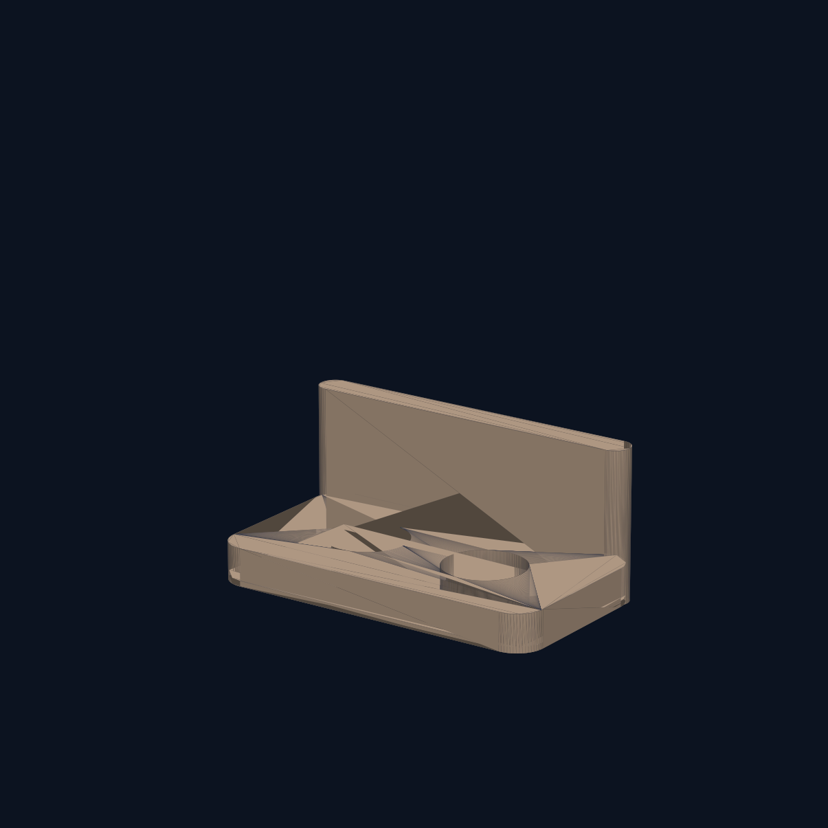 Podgląd modelu Podwójny stojak na butelki