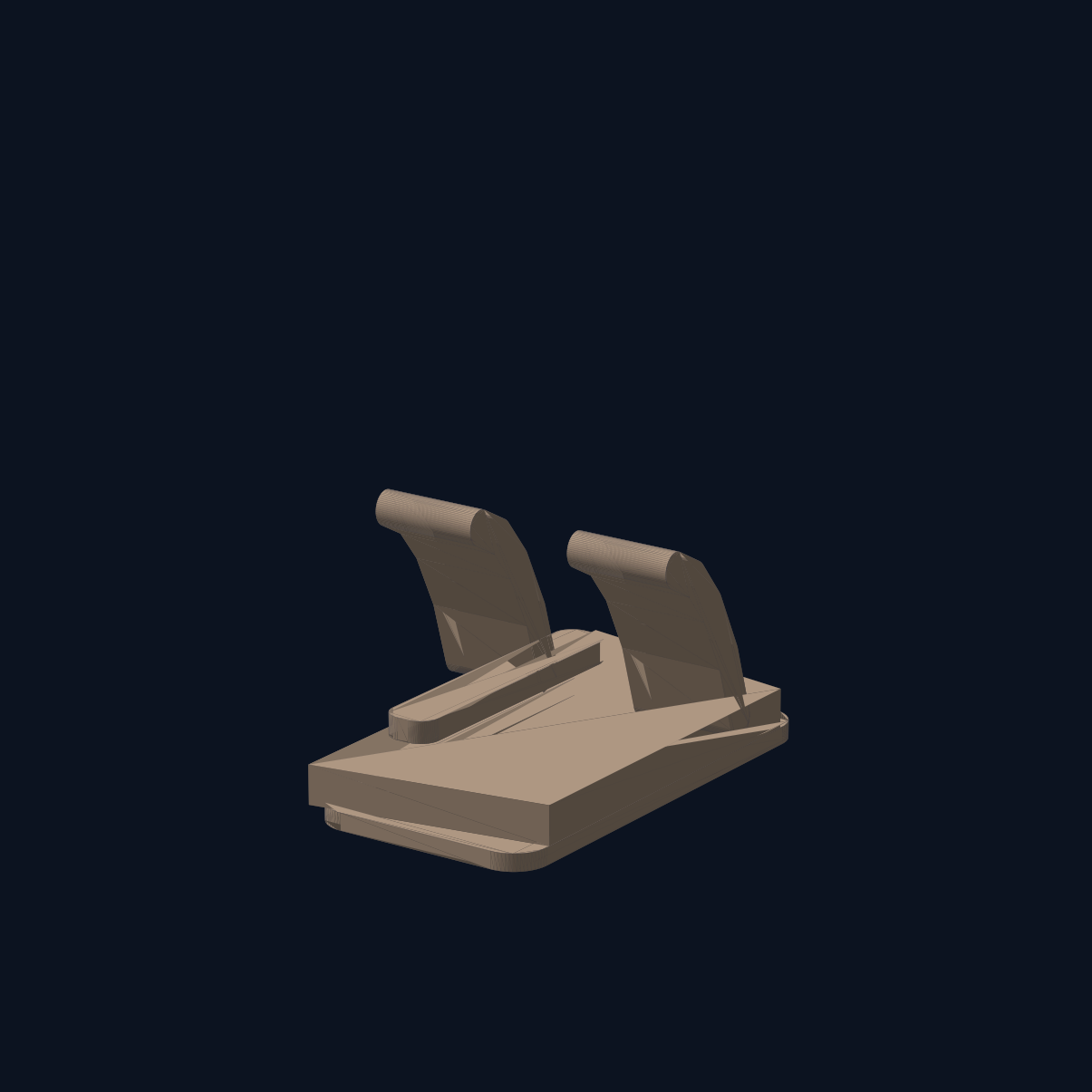 Podgląd modelu Podwójny dock na kontrolery