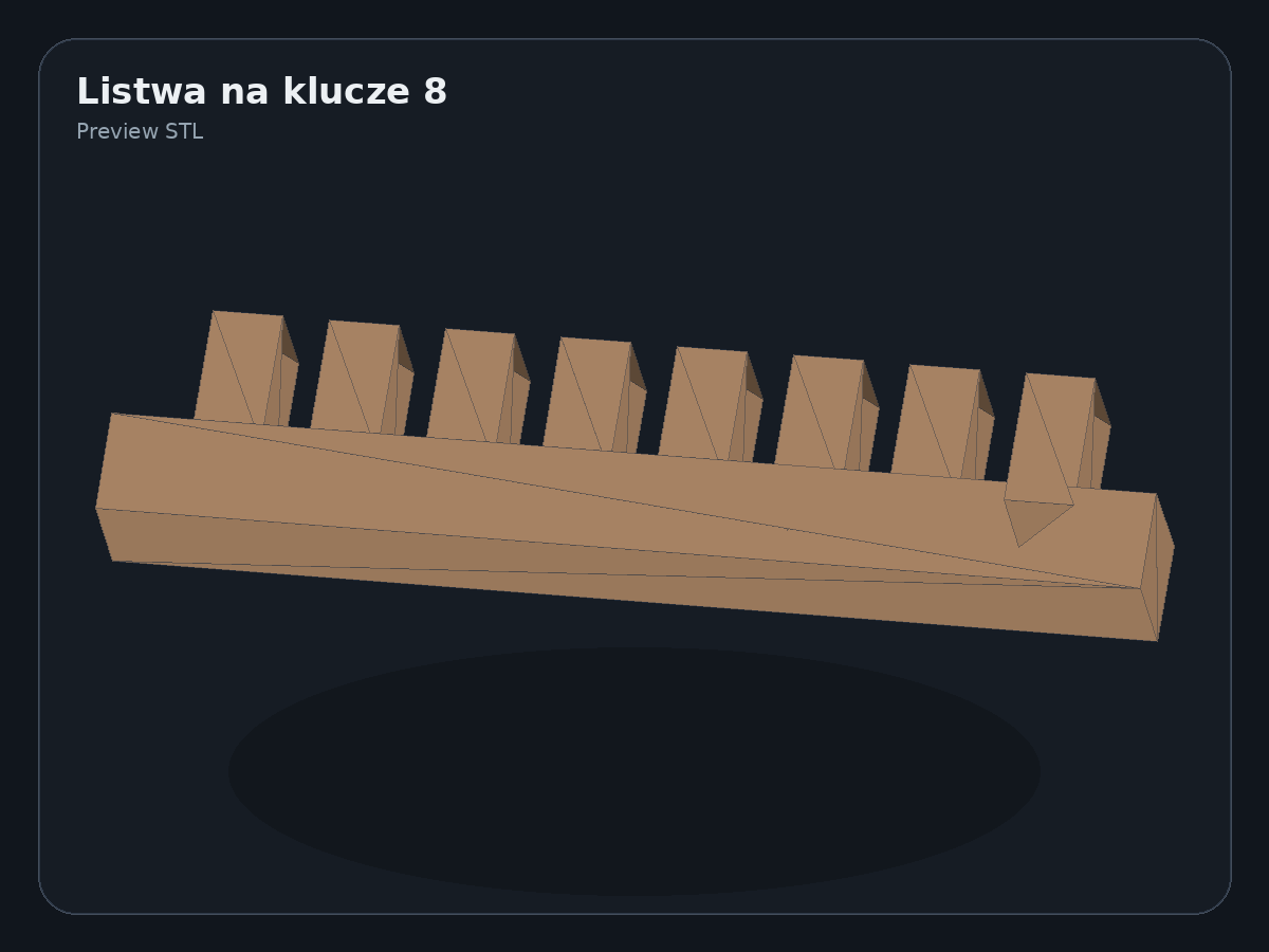 Podgląd modelu Keybar 8