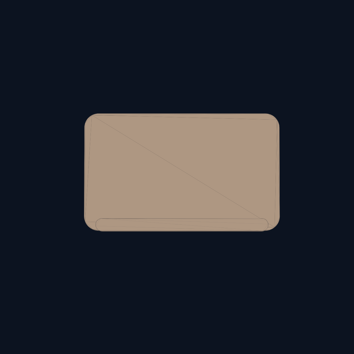 Podgląd modelu Kompaktowa podstawka pod laptop