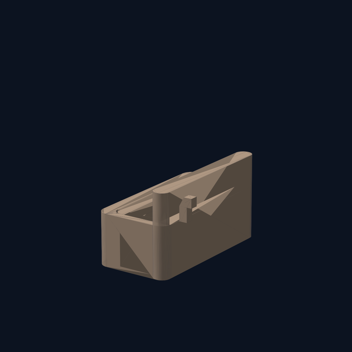 Podgląd modelu Szeroki koszyk do pegboardu