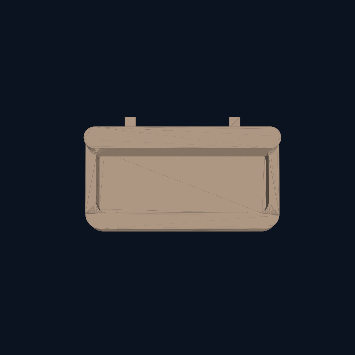 Podgląd modelu Szeroki koszyk do pegboardu