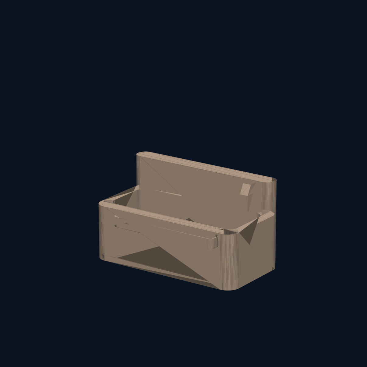 Podgląd modelu Szeroki koszyk do pegboardu