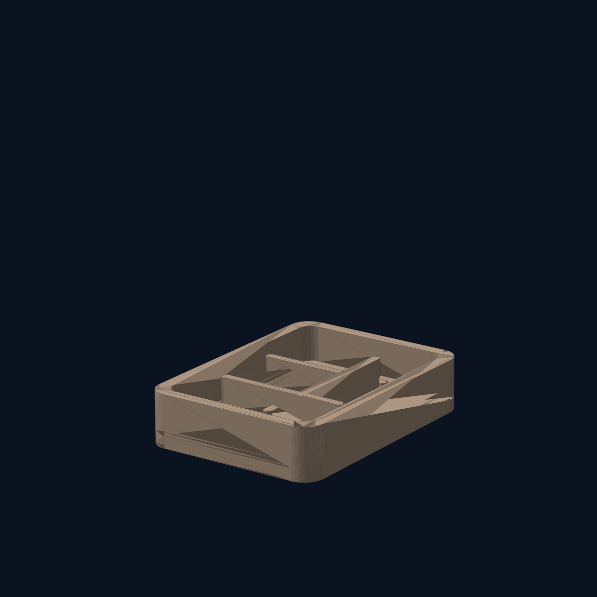 Podgląd modelu Tacka sortująca na śruby