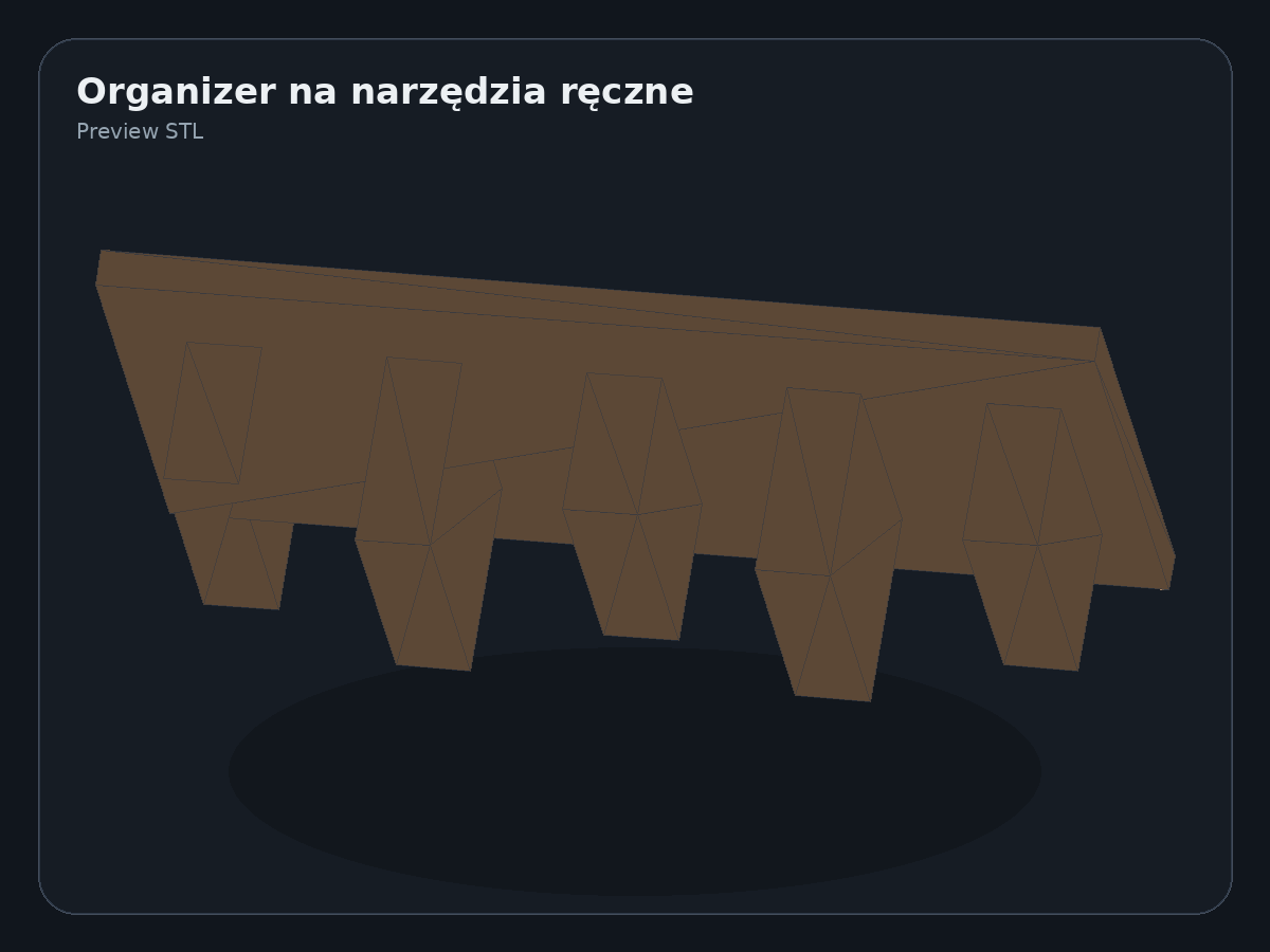 Podgląd modelu Stojak na narzędzia