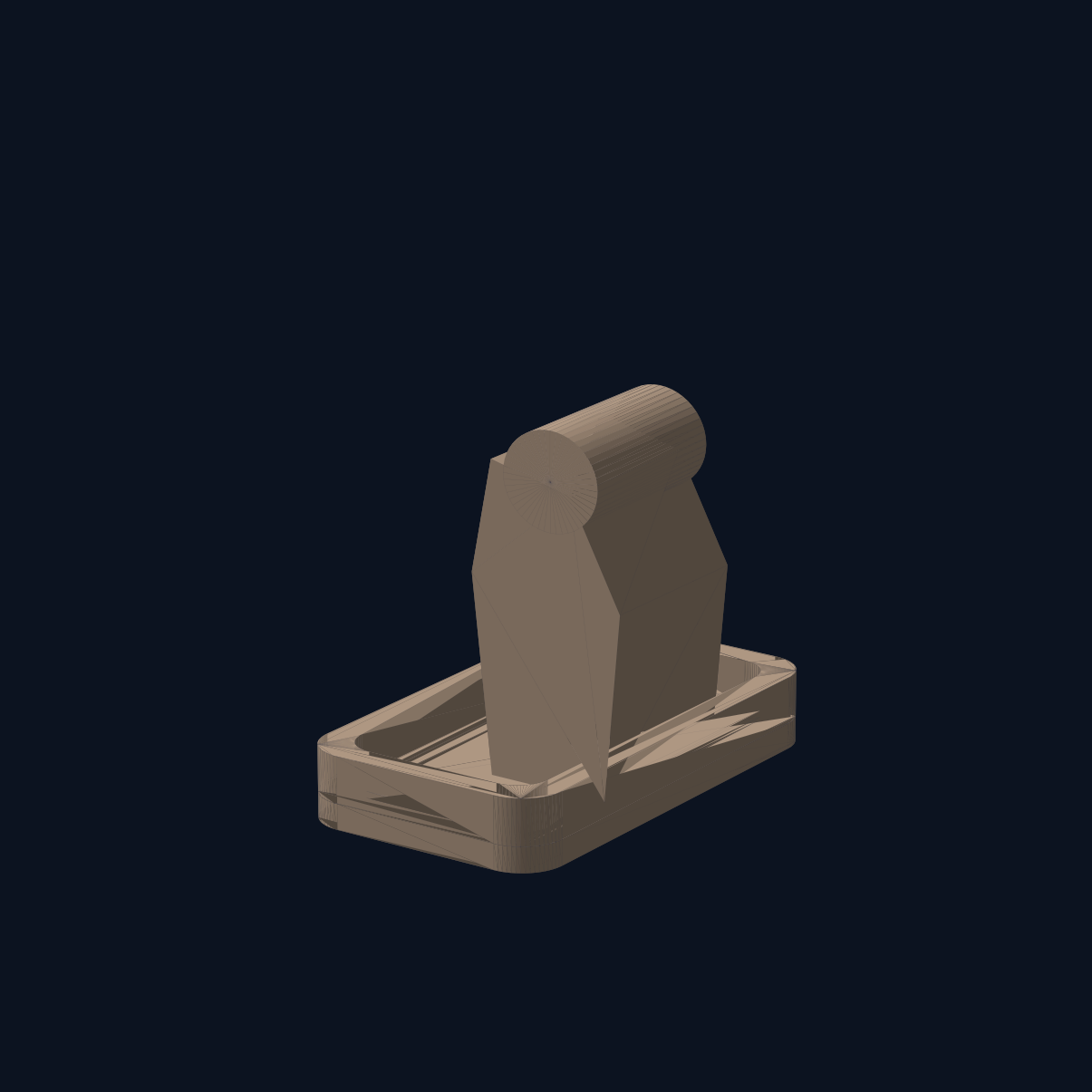 Podgląd modelu Dock na zegarek i ładowarkę