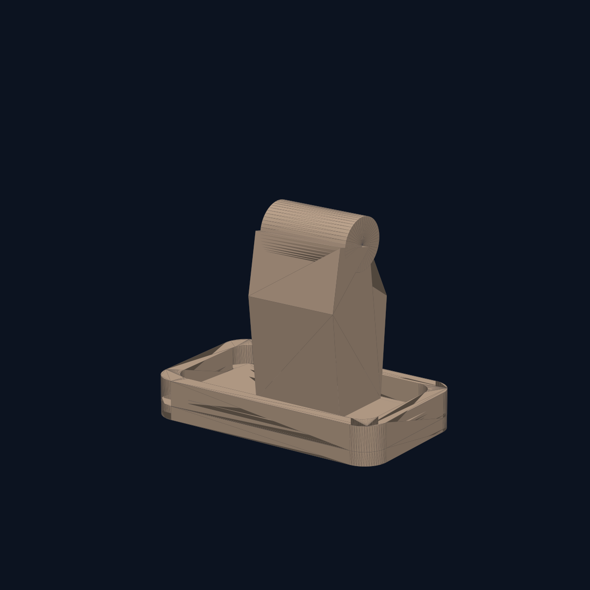 Podgląd modelu Dock na zegarek i ładowarkę