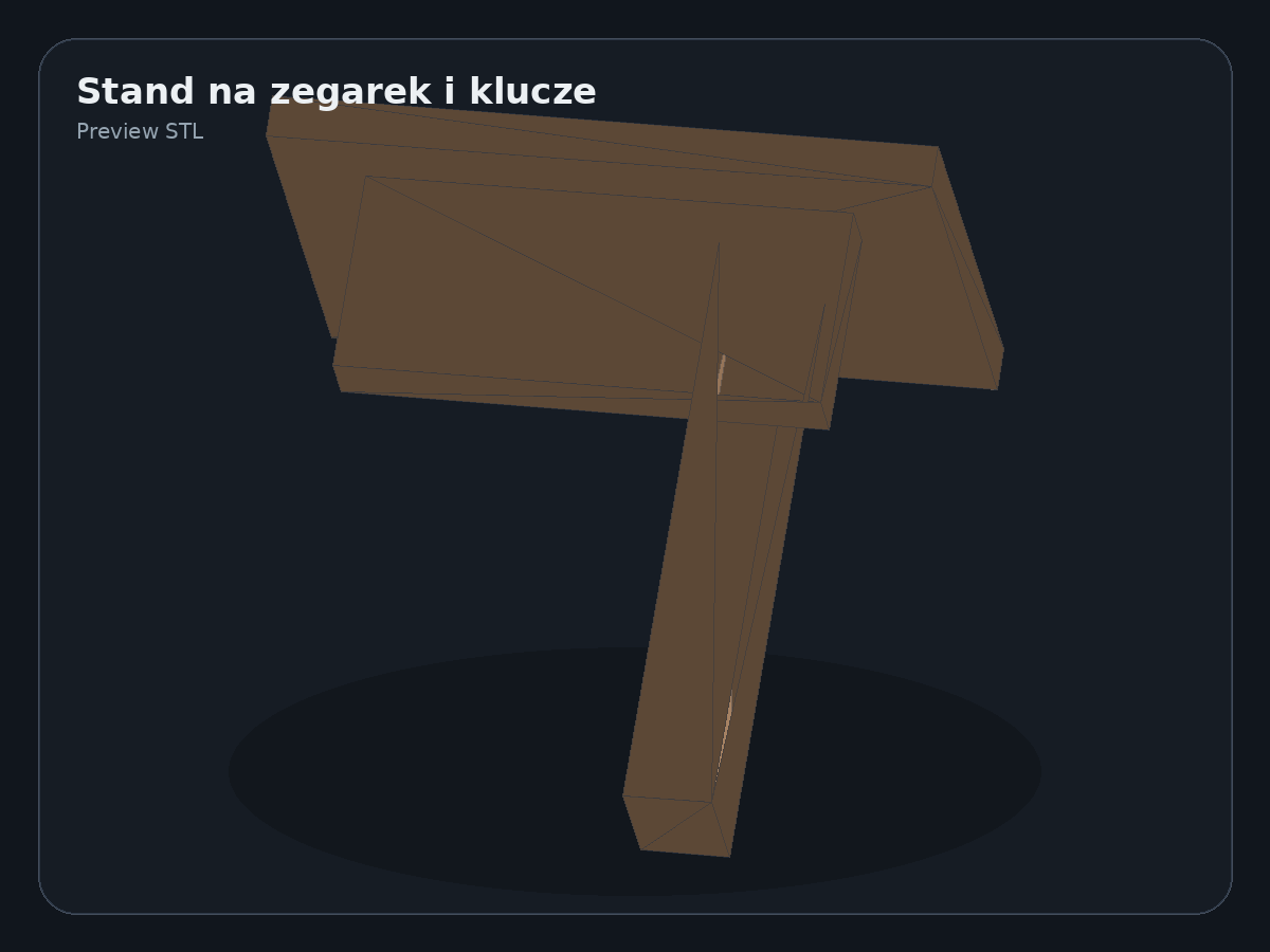 Podgląd modelu Stojak na zegarek